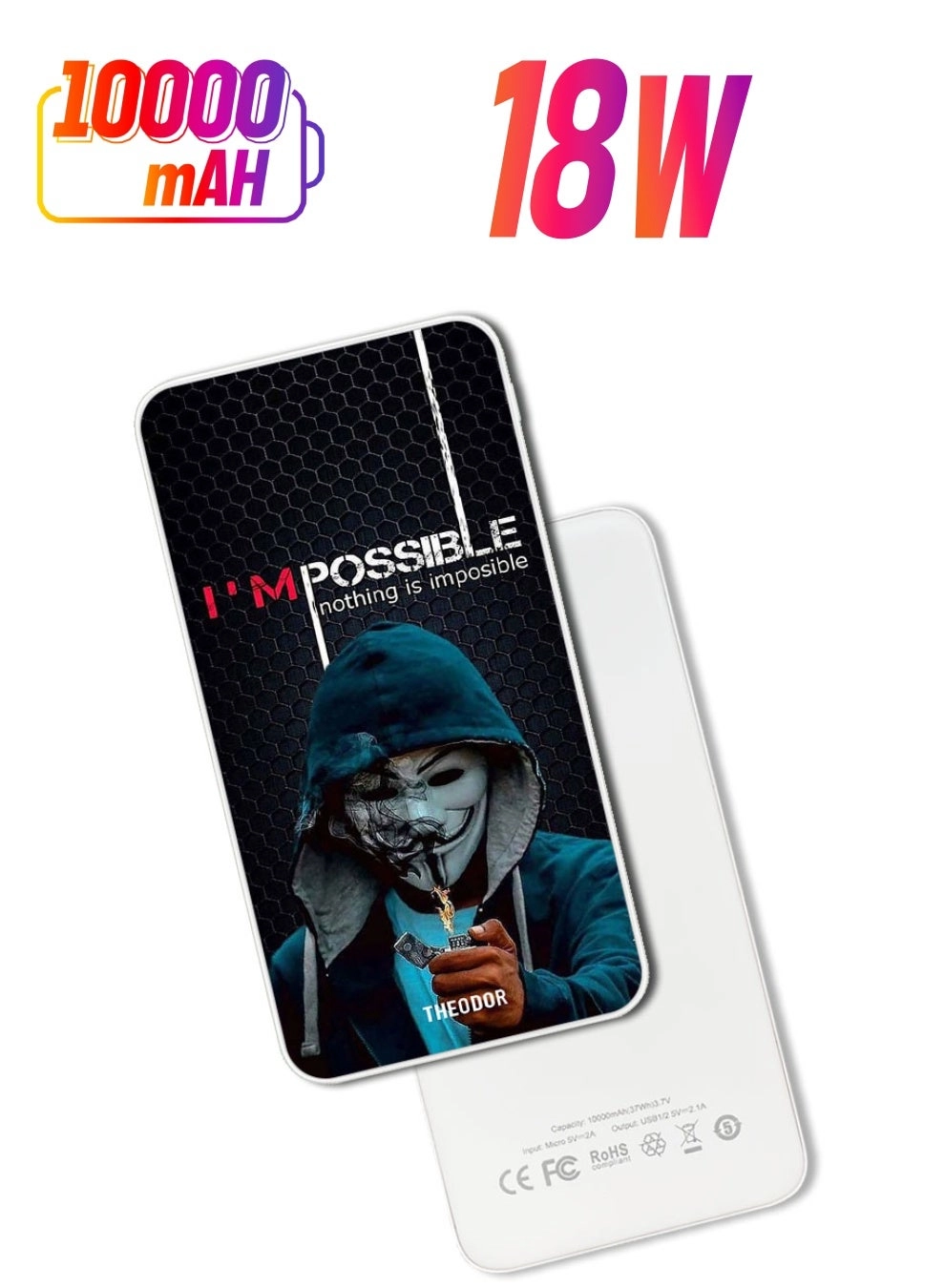 Theodor PPBA399 - 10000mAh 18W