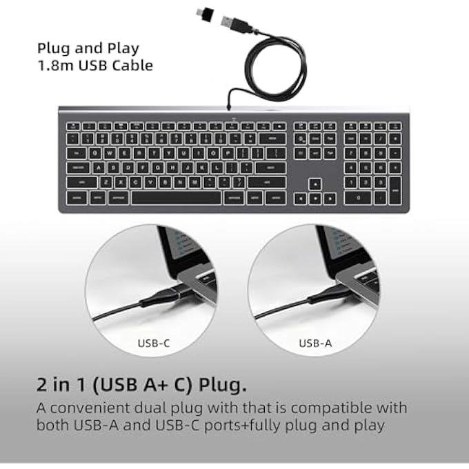 Wired RGB Keyboard - Wired