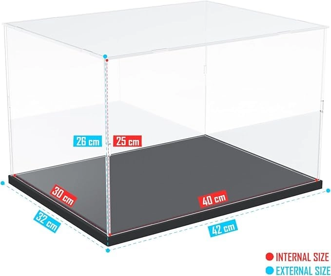 Acrylic Display Case - 1 Compatible with LEGO Himeji Castle LEGO Hogwarts Castle LEGO Space