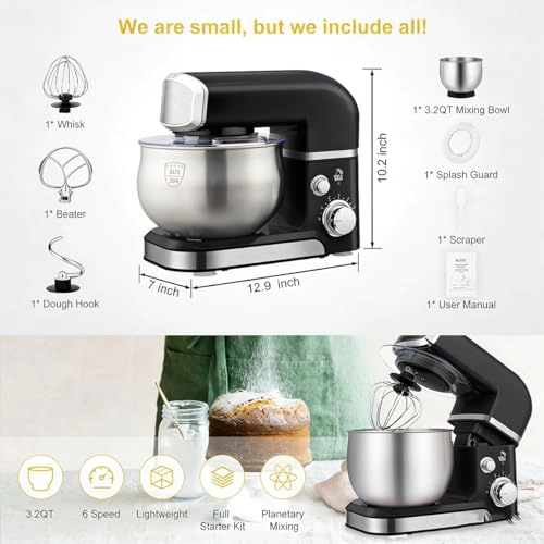 Multifunctional Stand Mixer - 3.5L 600W