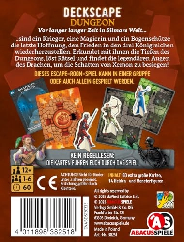Deckscape: Dungeon - Card Game (German)