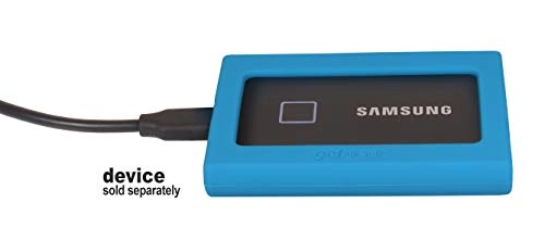 Silicone Bumper for Samsung T7 - 1TB 2TB 500GB Sky Blue