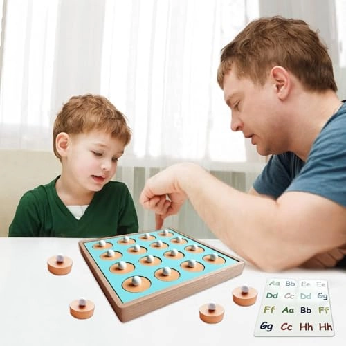 Wooden Match Chess Board Game