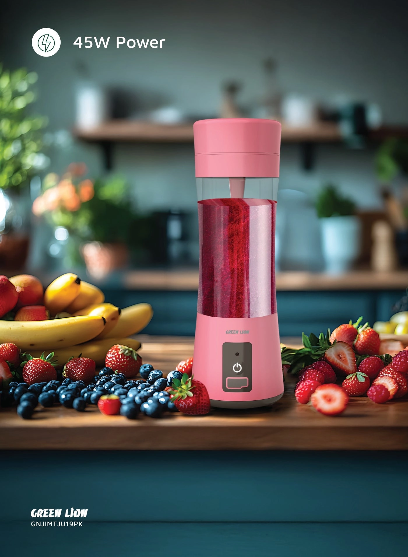 Juice Mate Portable Juicer - 45W 380ml