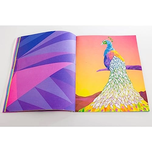 Creative Sticker Mosaics - Neon Animals