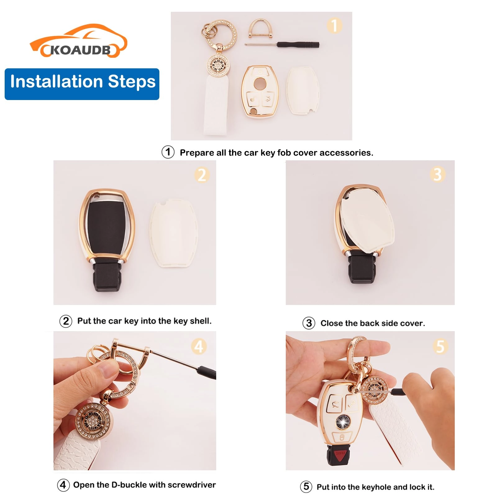 Car Key Cover - Solid