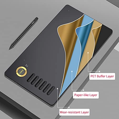 Graphics Drawing Tablet - 10x6 Inch 8192 Levels