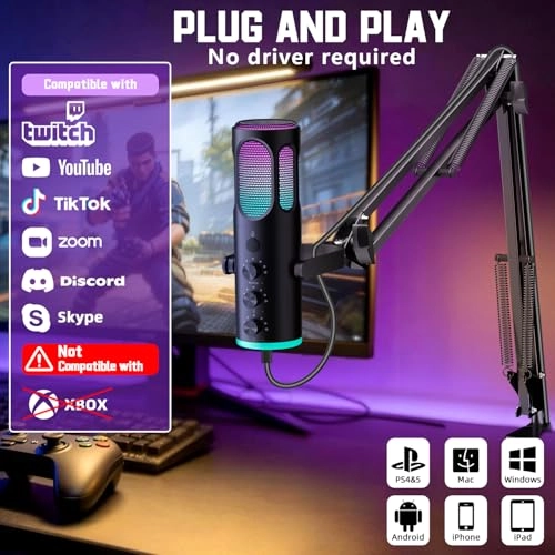 C1-arm stand USB Microphone
