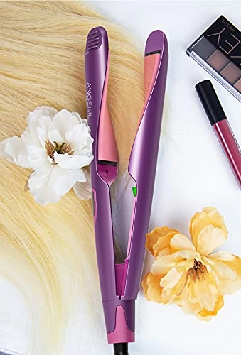 Professional Ion Flat Iron Curling Iron in One