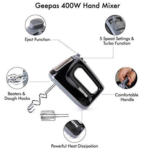 Hand Mixer - 400 Grams 400W