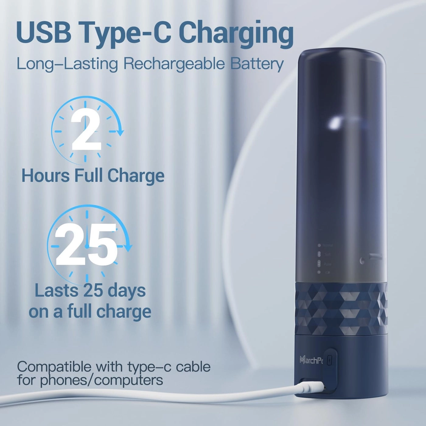 Electric Toothbrush with Water Flosser - 2-in-1 Cordless 3 Brush Heads