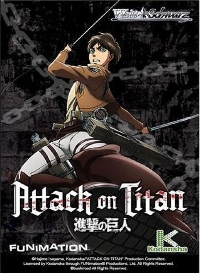 Weiss Schwarz Attack on Titan CCG Volume 2 Booster Box - English Edition