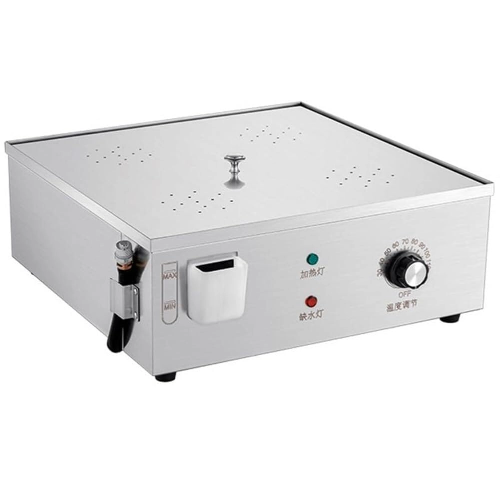 YjmCNIU Electric Steamed Buns Machine - Four-Hole Stainless Steel 30-110C