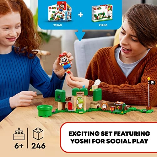 Super Mario LEGO Yoshi’s Gift House Expansion Set (71406)