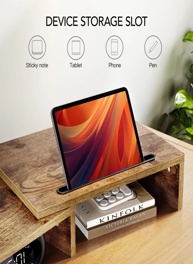 Dual Monitor Stand Riser - 2 monitors