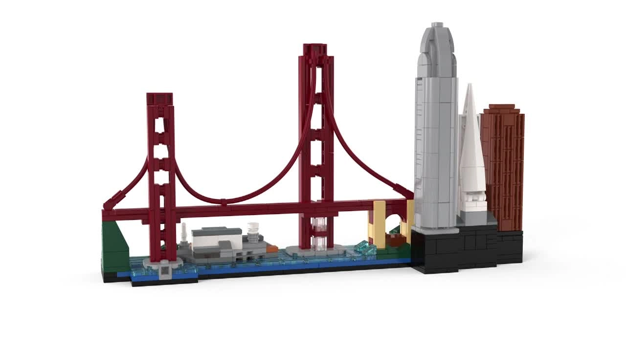 Architecture Skyline Collection San Francisco (21043) - Multi-Colour