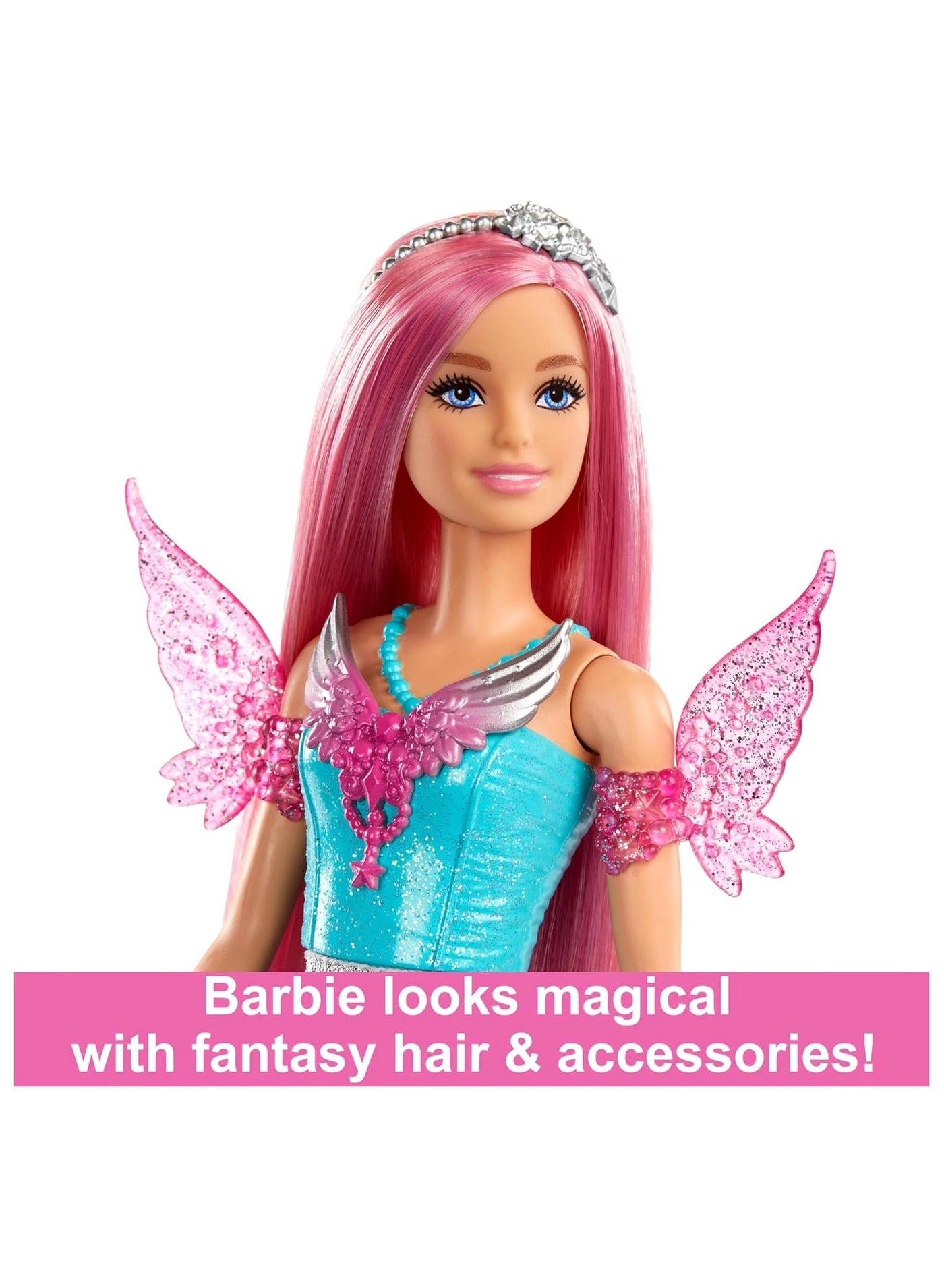 Malibu Roberts Doll - 7-inch pastel pink hair 2 Pets Ages 3+