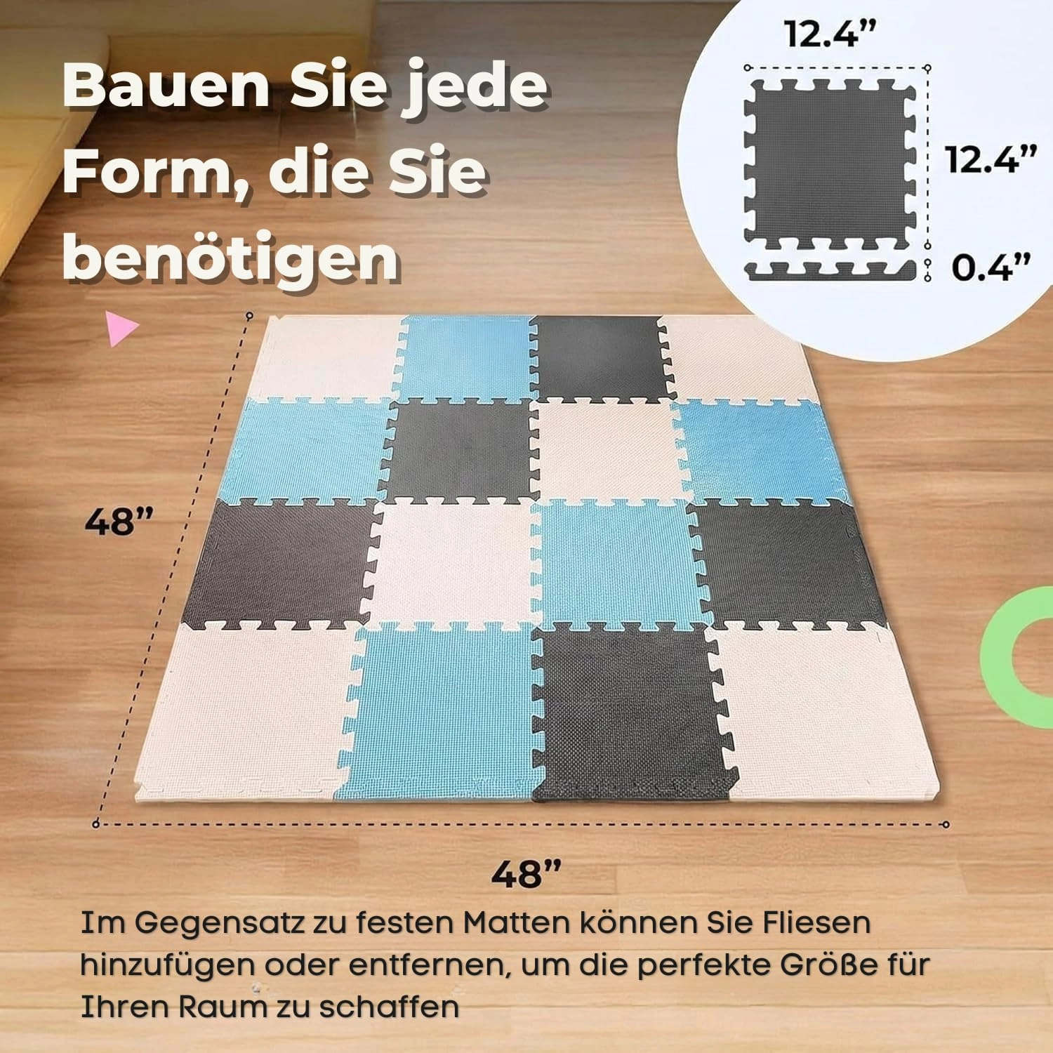 Baby Play Mat - Neutral 6-12 months