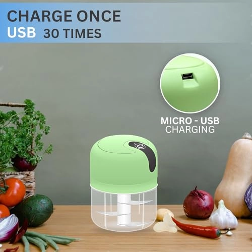 Mini Electric Chopper - Battery Powered