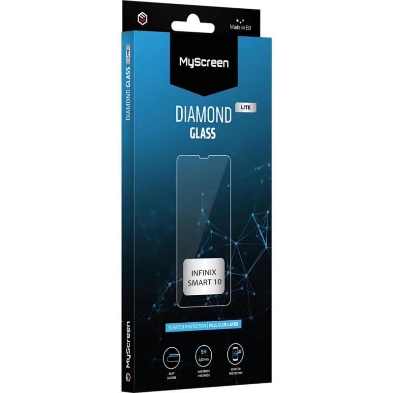 MyScreen Diamond Glass Screen Protector for Xiaomi Redmi Note 13 4G