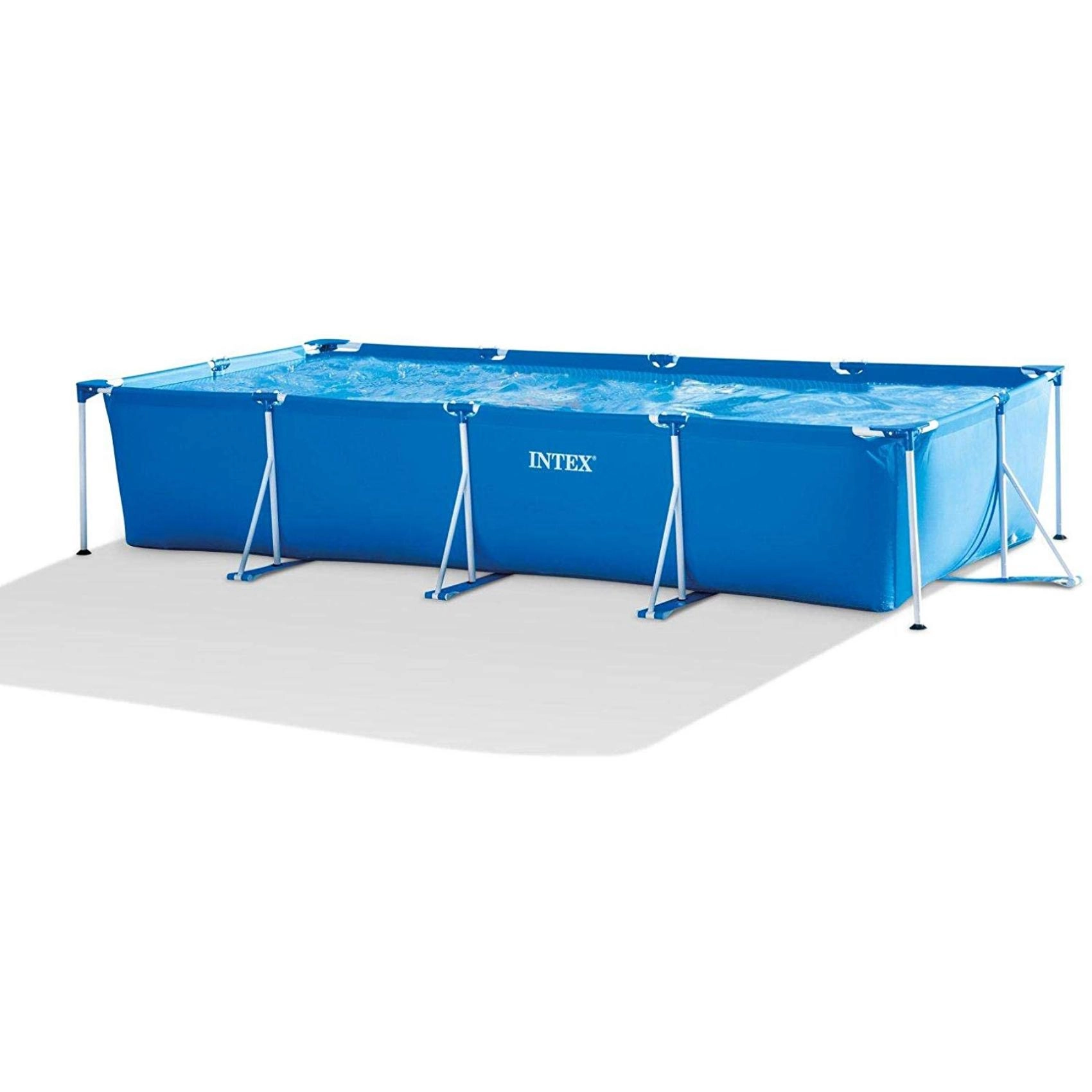 Rectangular Frame Pool - 450cm 220cm 84cm Blue