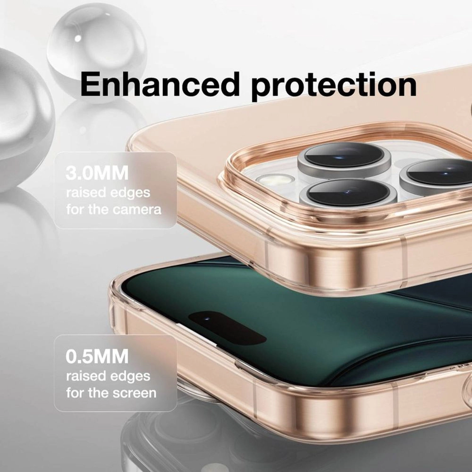 Delgado Clear Case with MagSafe for iPhone 16 Pro