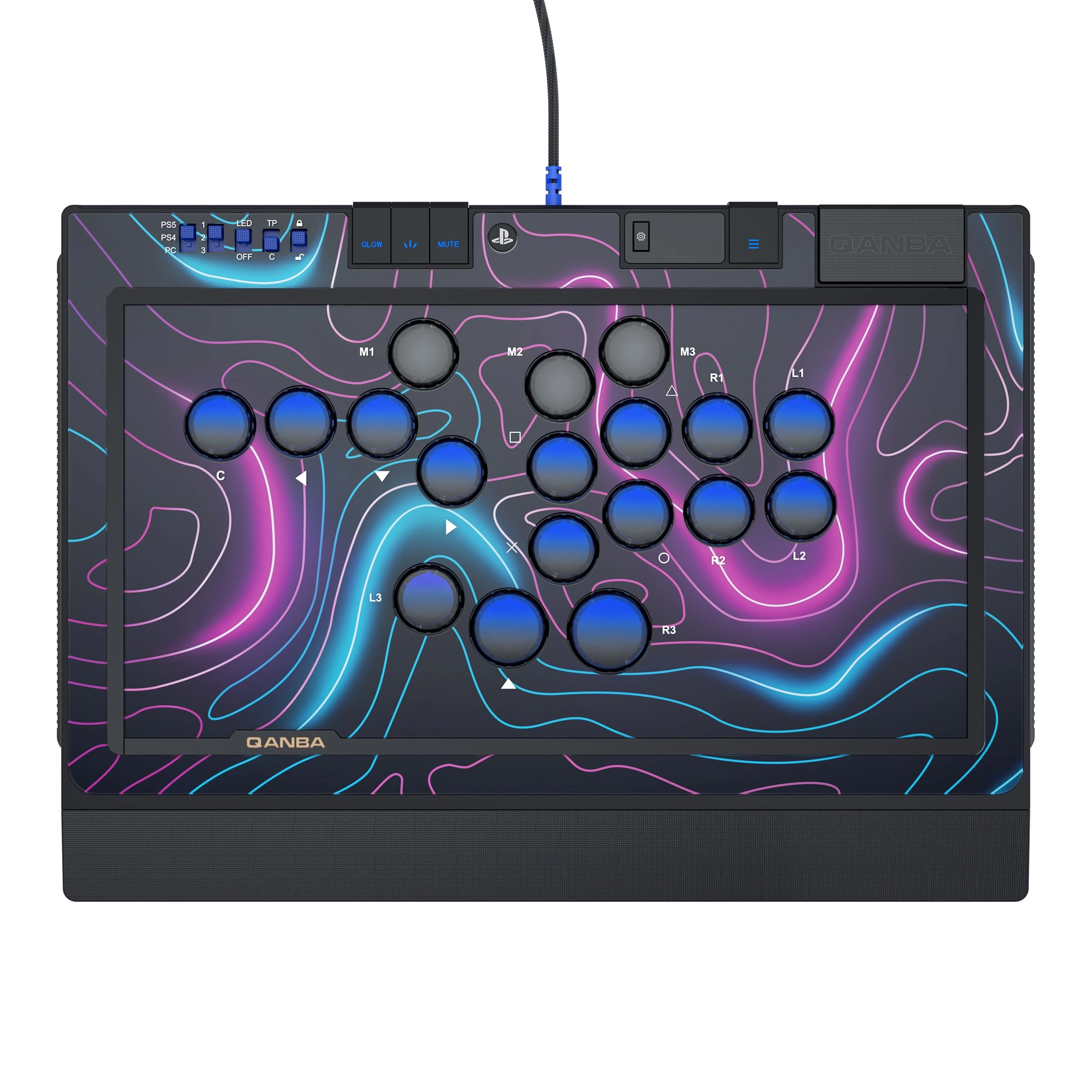 Qanba Sapphire S1 - Black PlayStation 5 PlayStation 4 PC