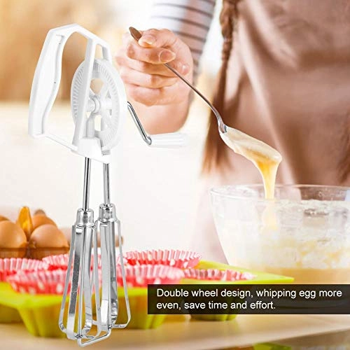 Eggbeater - Small White Stainless Steel