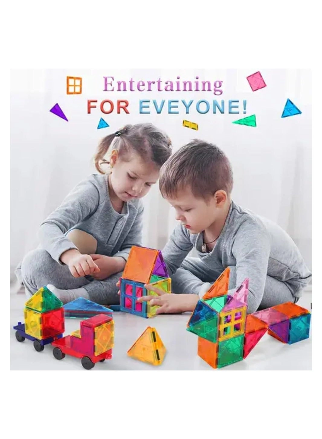 Magnetic Building Blocks - 100pcs