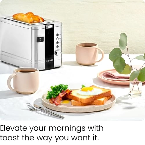 Stainless Steel Toaster - 2 Slice
