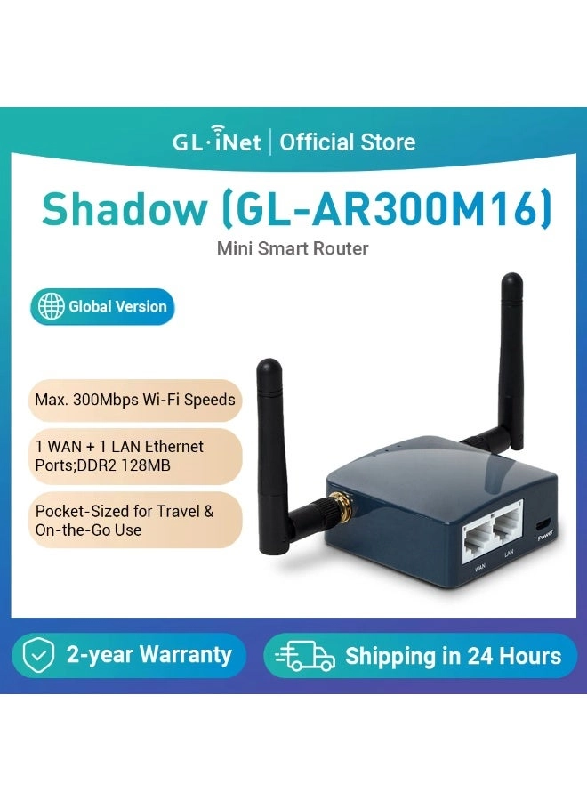 GL.iNet Shadow - 300 Mbps WiFi 4
