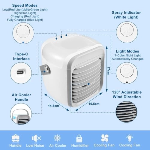 Portable Air Cooler - 300ML