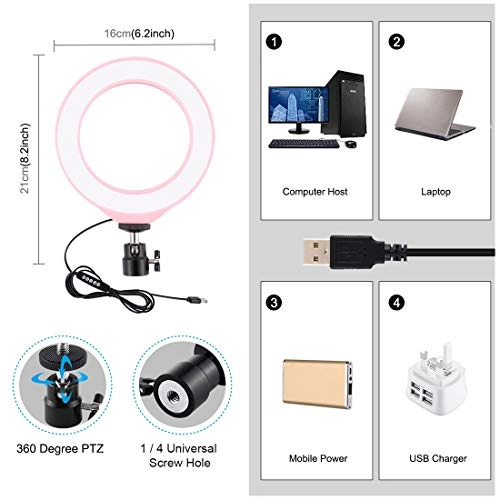 LED Ring Light - 6.2 inch