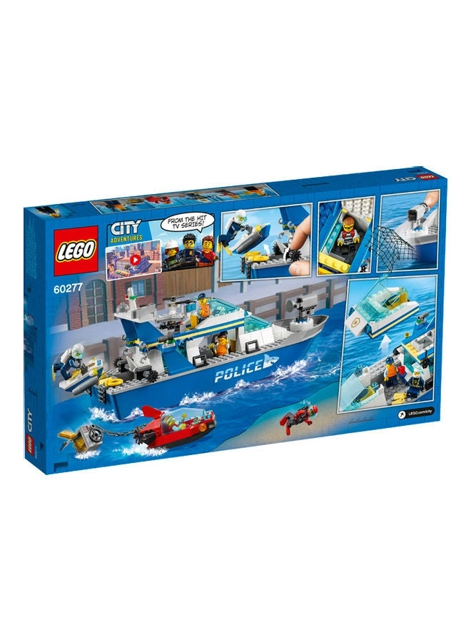 LEGO City Police Patrol Boat (60277)