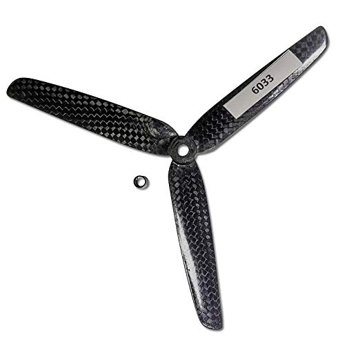 Carbon Fiber Propeller - 3-blade 6033 6 Inch