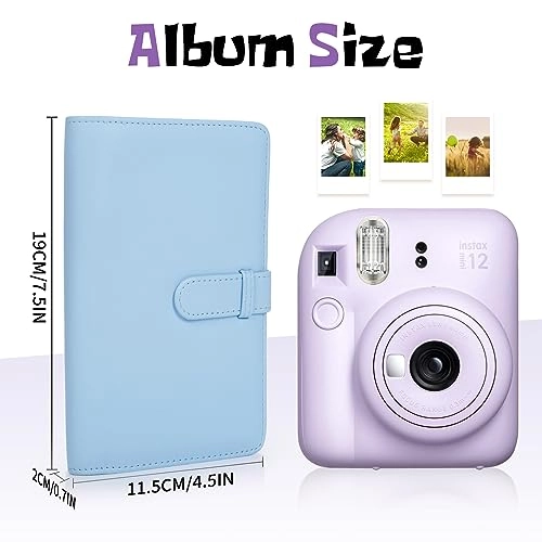 2x3" 108 Pockets Vegan Leather Photo Album