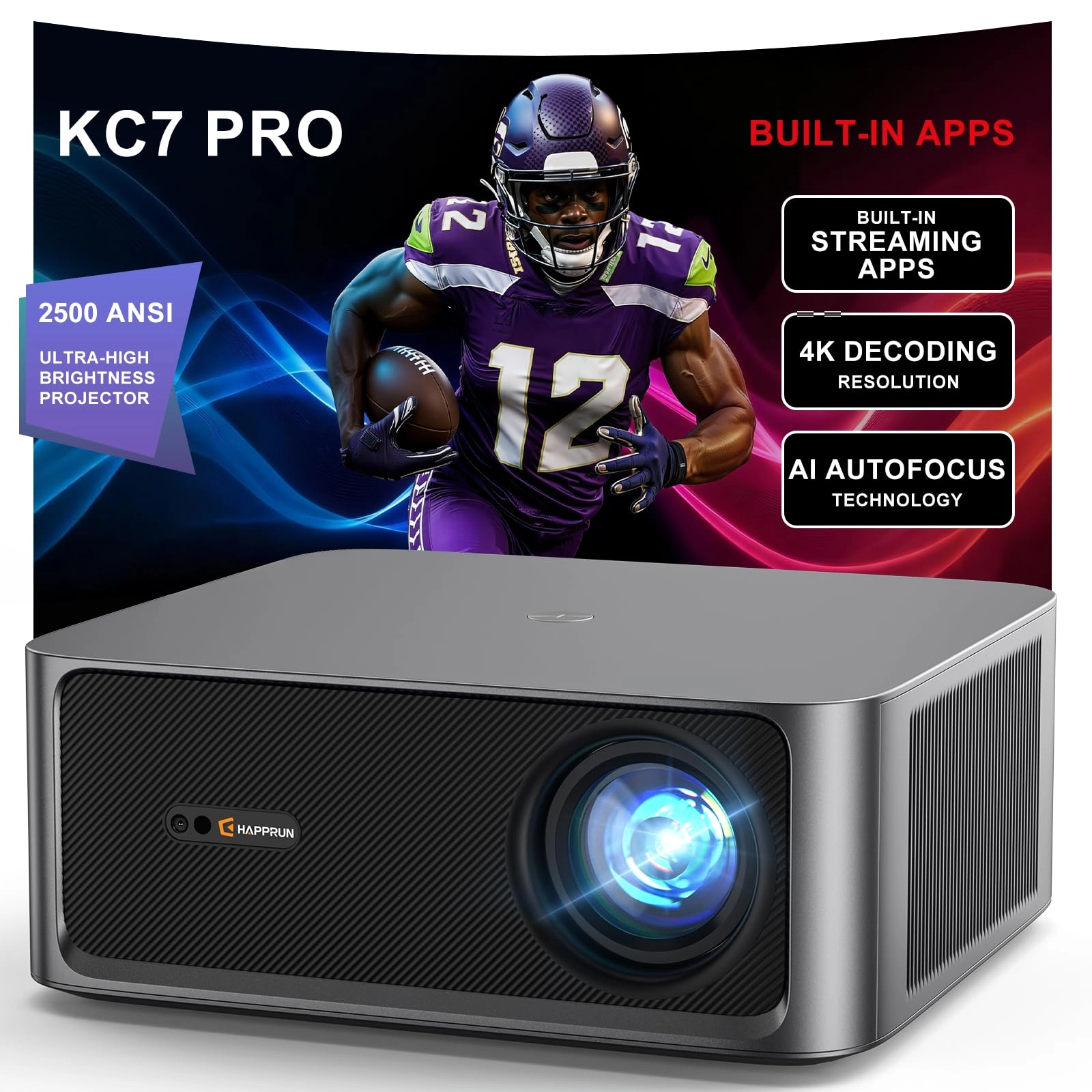 KC7 Pro KC7 PRO 2500 ANSI lumens