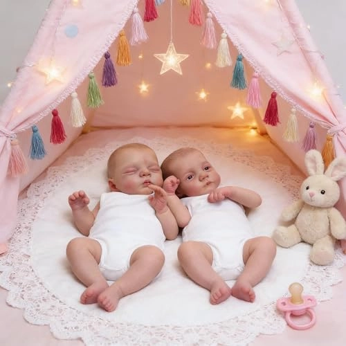 Reborn Baby Doll - Twins 18 Inch Ages 3+ Set