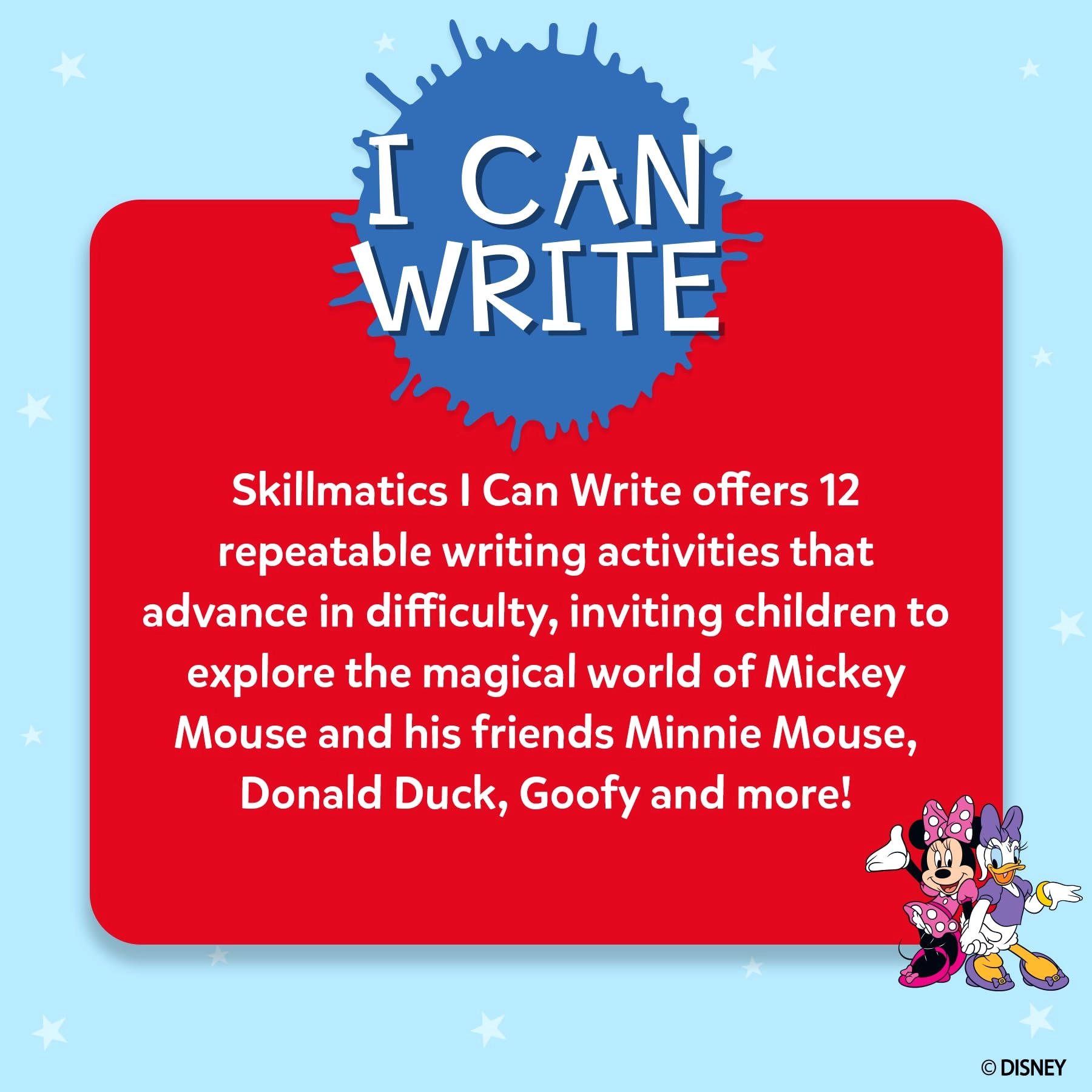 I Can Write Disney Mickey - Ages 3, 4, 5, 6