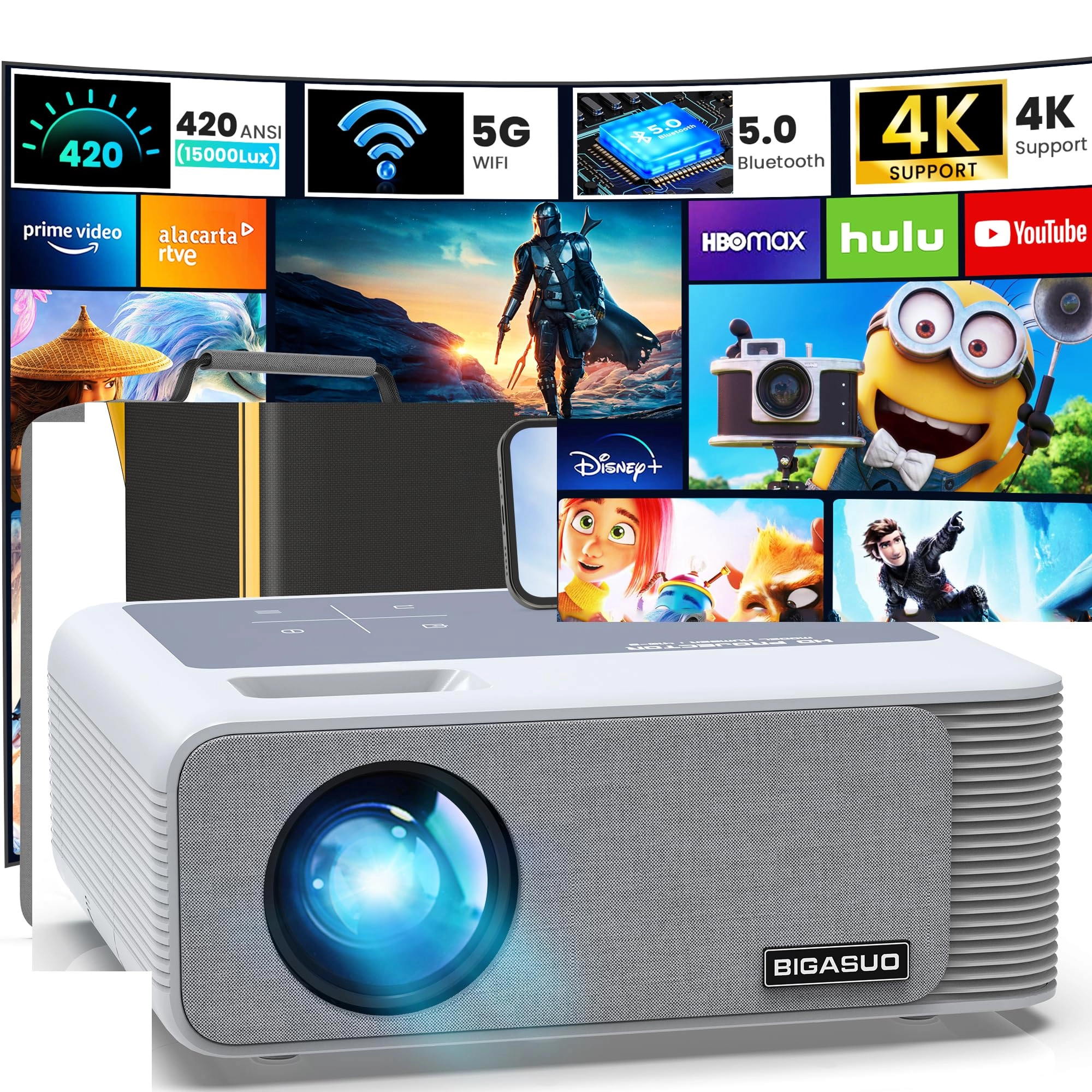 BIGASUO 410B 850 ANSI 1920 x 1080