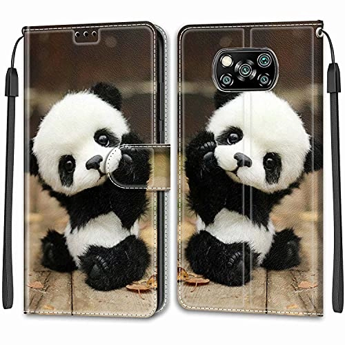 Wallet Case for Xiaomi POCO X3 NFC - Faux Leather, Thermoplastic Polyurethane