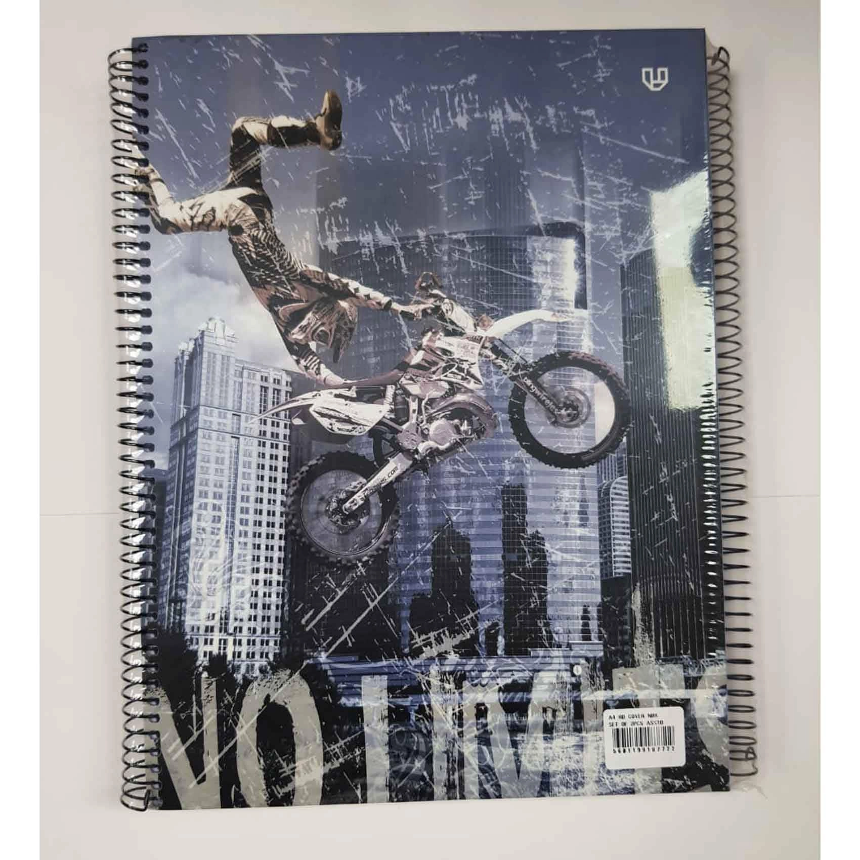 Real Madrid Football Club Logo Printed Notebook A5 Spiral