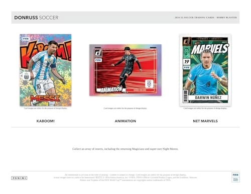 Donruss Soccer 6-Pack Hobby Blaster - 90pcs