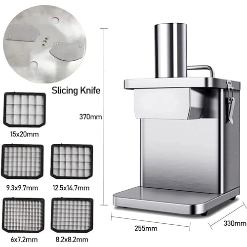 Commercial Filling Vegetable Chopper - 5.5L 250W