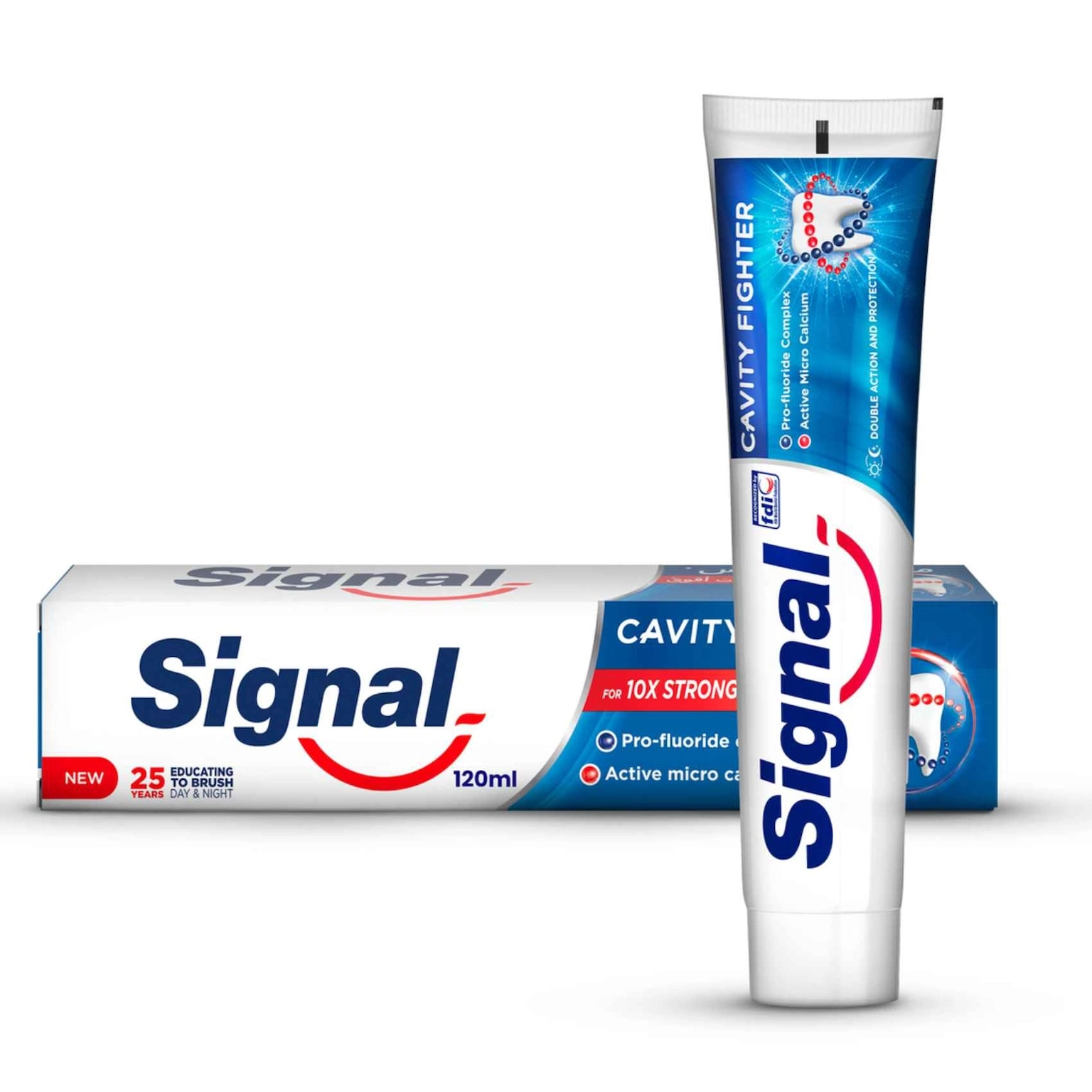 Signal Cavity Fighter Fluoride Mint Toothpaste 120ml