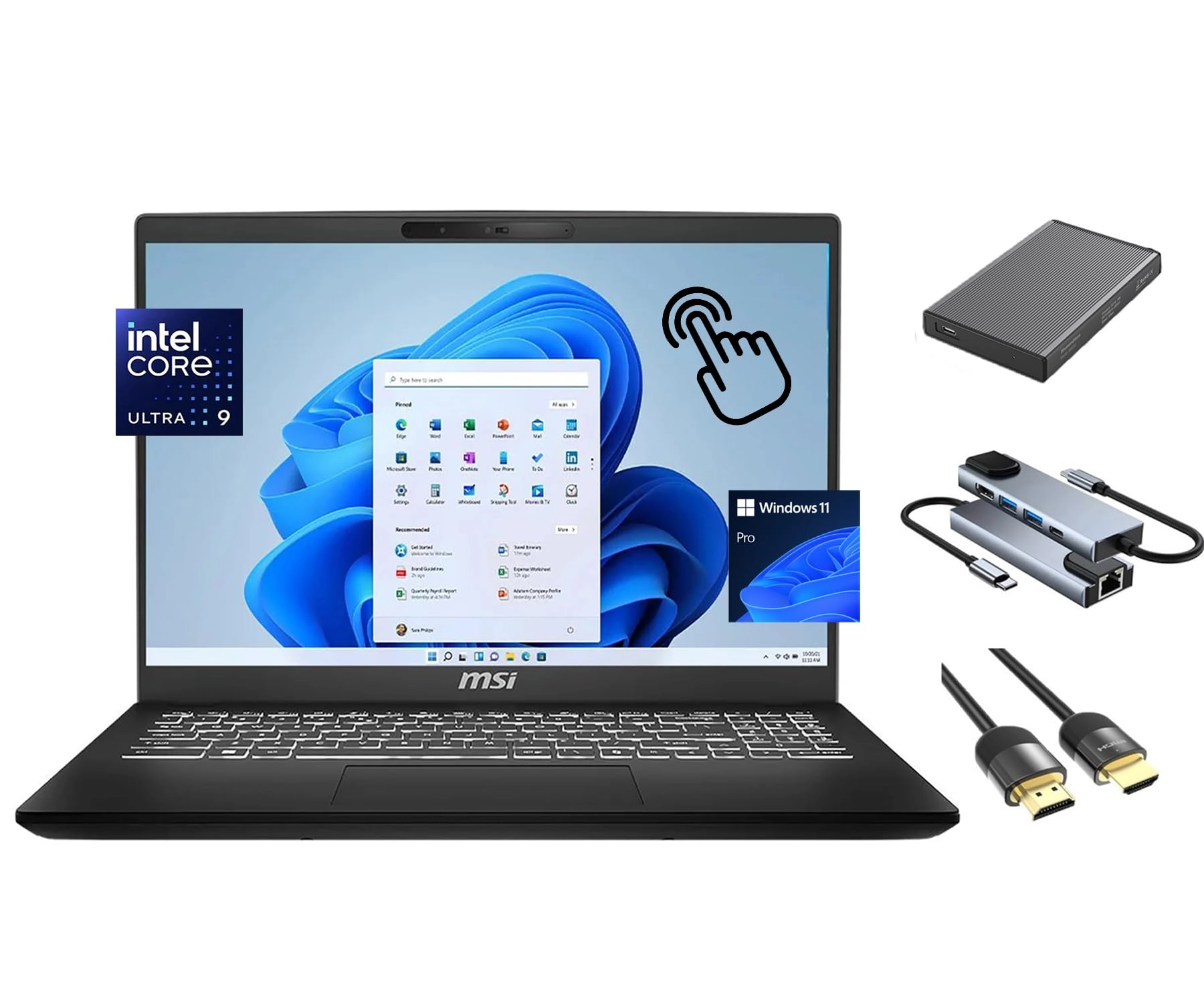 Modern 15H C1MTG-084 - 15.6'' Core Ultra 9 185H 32GB DDR5 1TB NVMe SSD