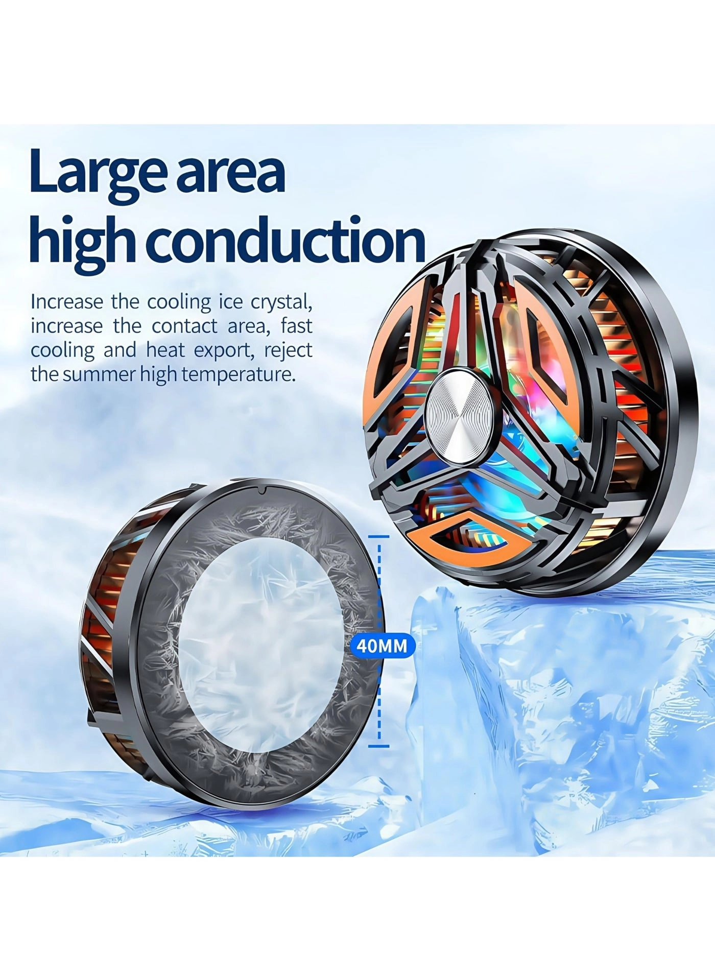 Phone Cooling Pad - Magnetic Semiconductor 15W