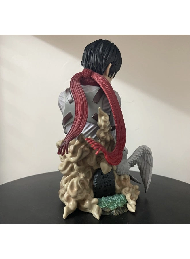 Mikasa Ackerman + Eren + Levi - Attack On Titan