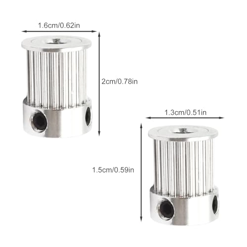 Motor Drives Gear - 16 Tooth 20 Tooth Aluminium Alloy