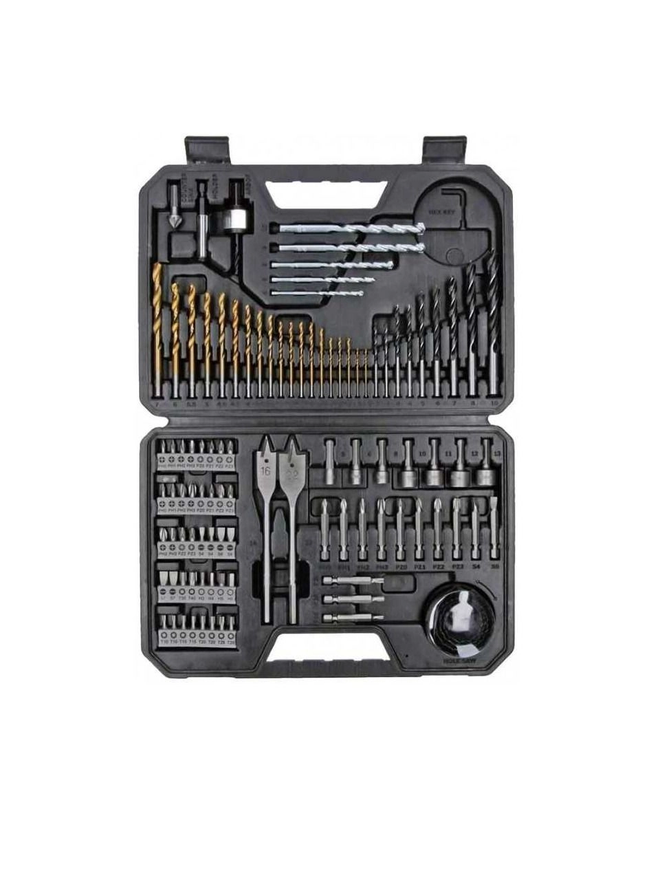 Pro Mixed Drill Bit Set - 103 piece(s) Hardened steel